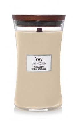 Woodwick Vanilla Musk nagy illatgyertya